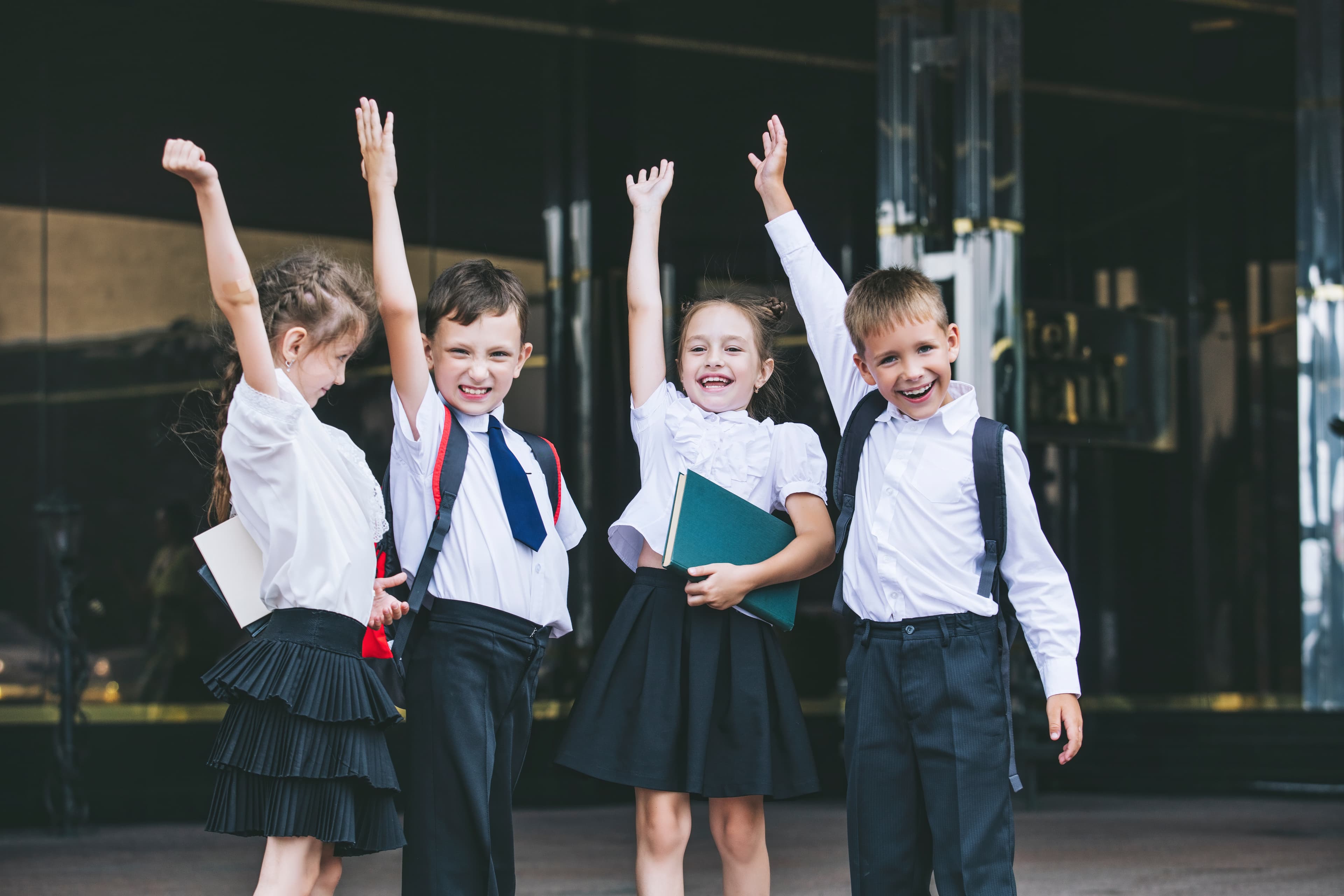 Students celebrating